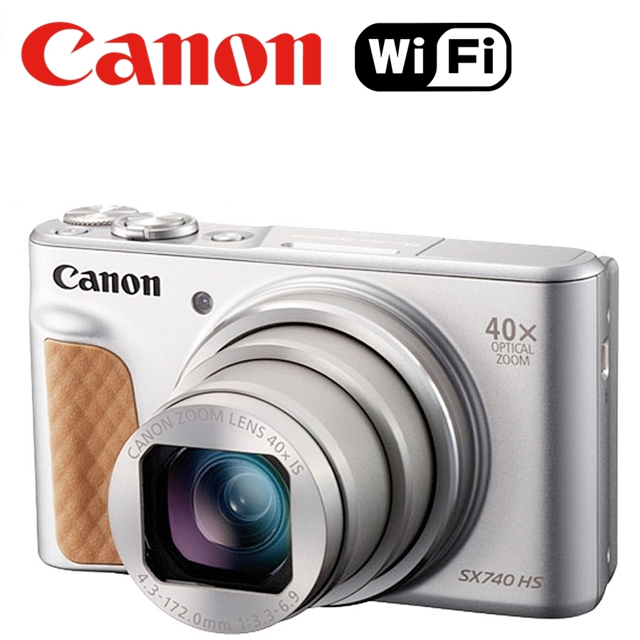 キヤノン Canon PowerShot SX740 HS パワーショット シルバー コンパクトデジタルカメラ コンデジ カメラ 中古