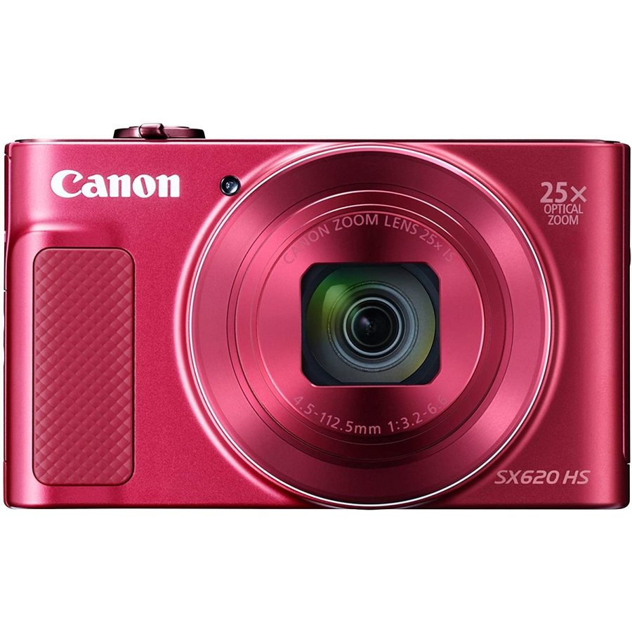 キヤノン Canon PowerShot SX620 HS パワーショット レッド コンパクトデジタルカメラ コンデジ カメラ 中古