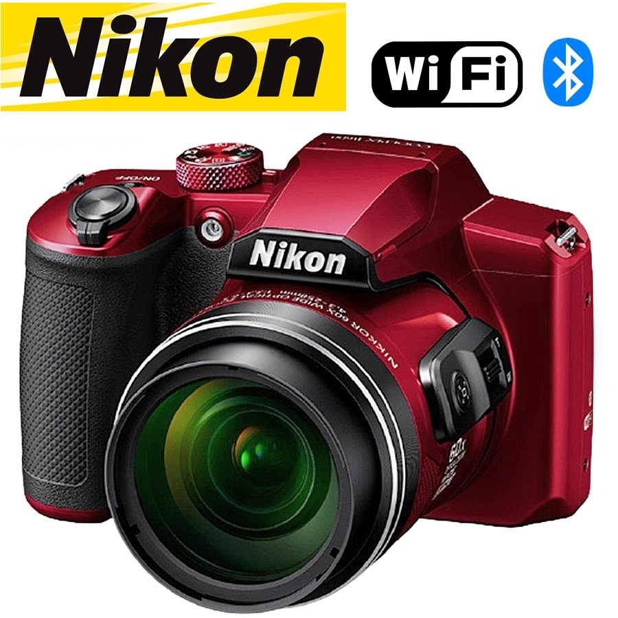 ニコン Nikon COOLPIX B600 クールピクス レッド コンパクトデジタルカメラ コンデジ カメラ 中古