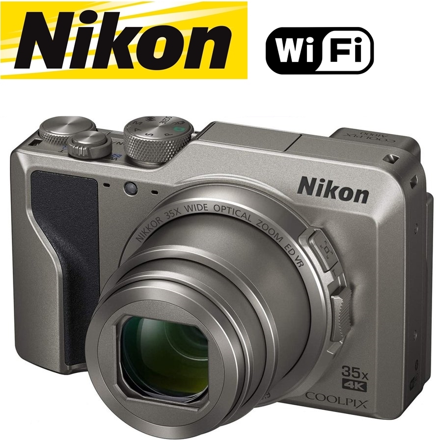 ニコン Nikon COOLPIX A1000 クールピクス シルバー コンパクトデジタルカメラ コンデジ カメラ 中古