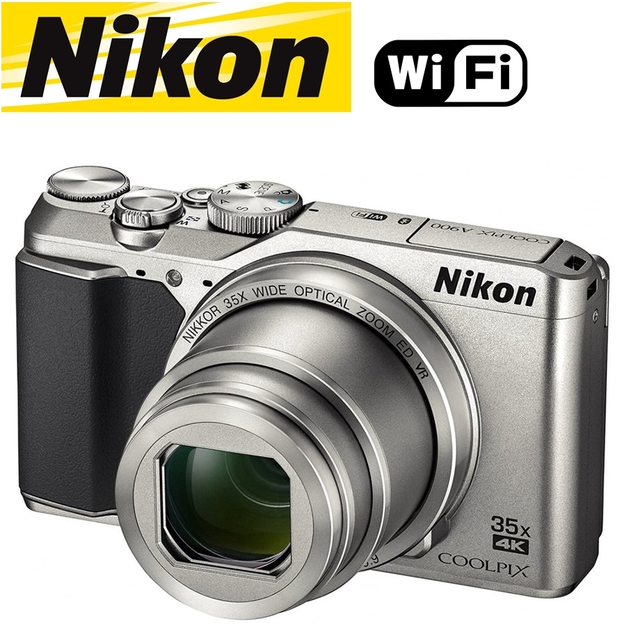 ニコン Nikon COOLPIX A900 クールピクス シルバー コンパクトデジタルカメラ コンデジ カメラ 中古
