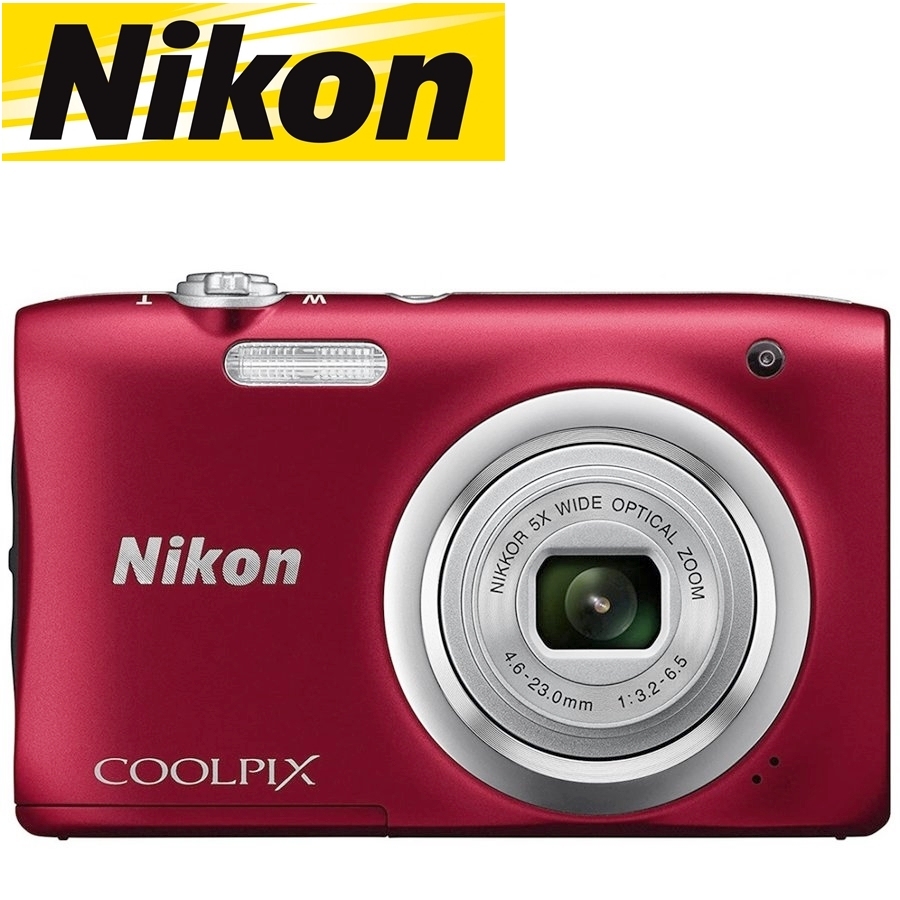 ニコン Nikon COOLPIX A100 クールピクス レッド