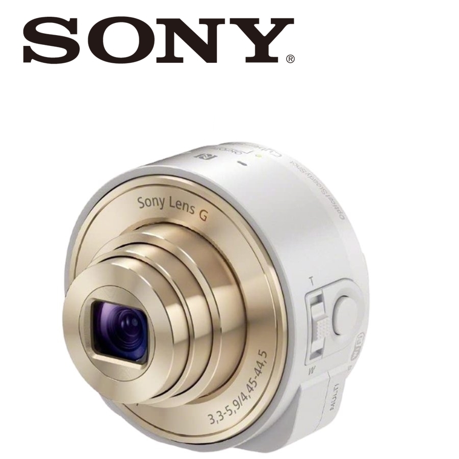 ソニー SONY Cyber-shot DSC-QX10 サイバーショット ホワイト コンパクトデジタルカメラ コンデジ カメラ 中古