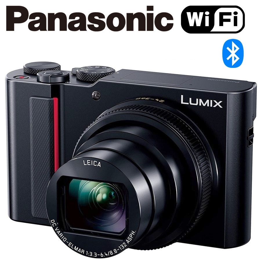 パナソニック Panasonic LUMIX DC-TX2-K ルミックス コンパクトデジタルカメラ コンデジ カメラ 中古