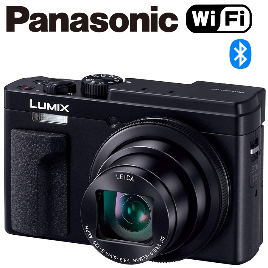 パナソニック Panasonic LUMIX DC-TZ95 ルミックス ブラック コンパクトデジタルカメラ コンデジ カメラ 中古