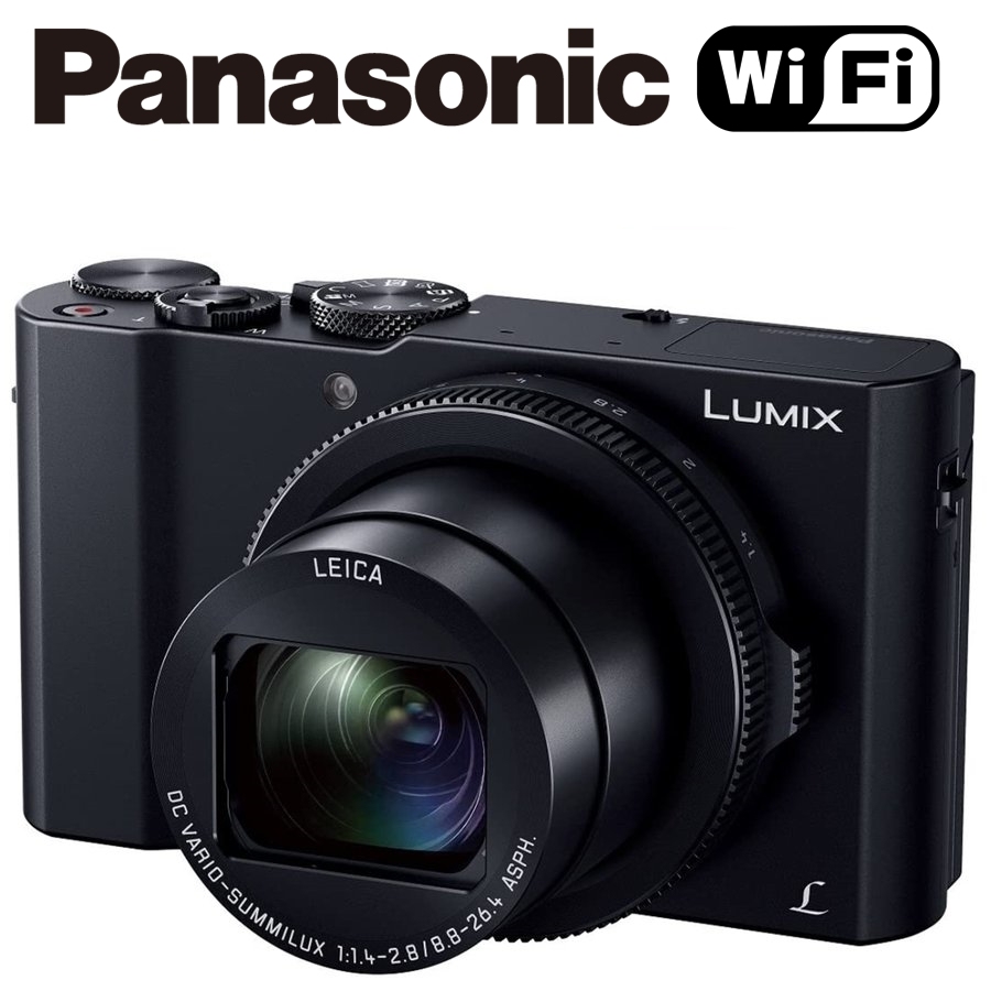 パナソニック Panasonic LUMIX DMC-LX9 ルミックス ブラック コンパクトデジタルカメラ コンデジ カメラ 中古