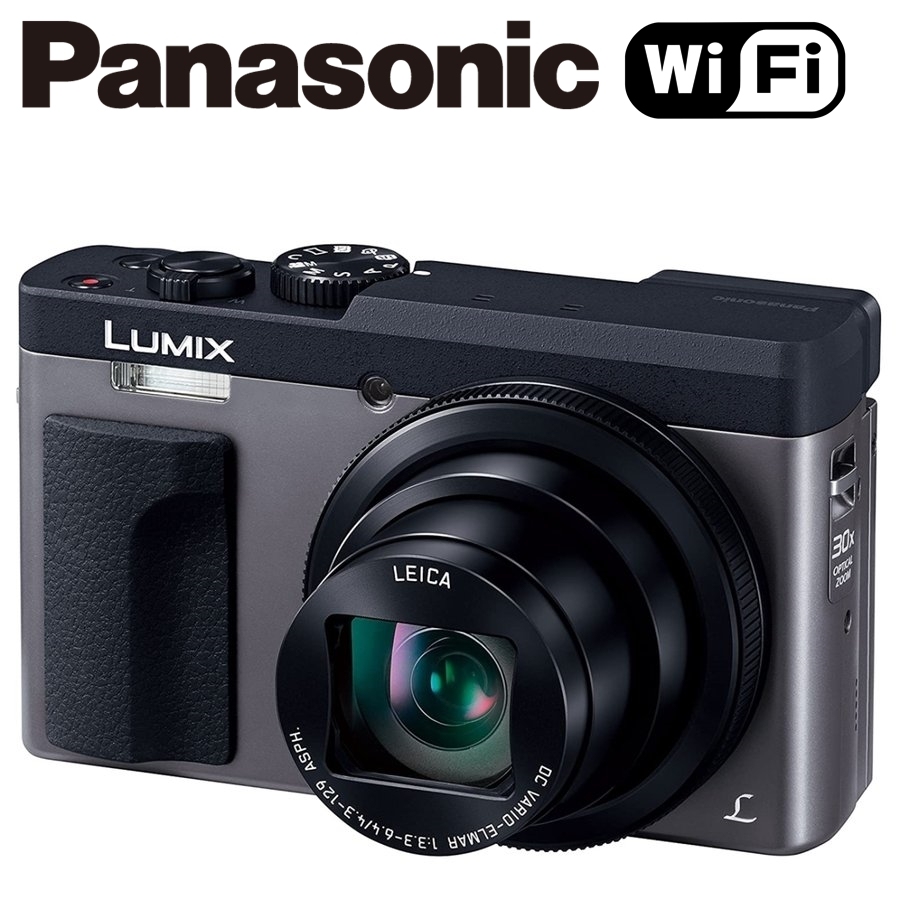 パナソニック Panasonic LUMIX DC-TZ90 ルミックス シルバー コンパクトデジタルカメラ コンデジ カメラ 中古