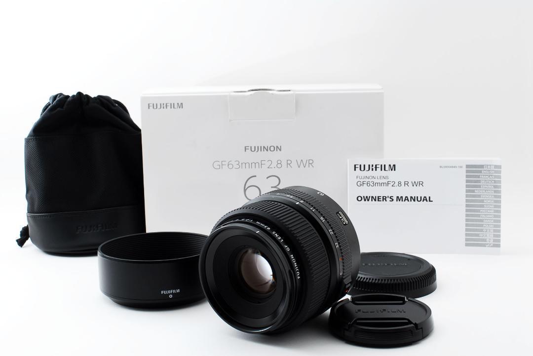 Fujifilm 富士フィルム FUJINON フジノン GF LENS 63mm F2.8 R WR レンズ デジタルカメラ
