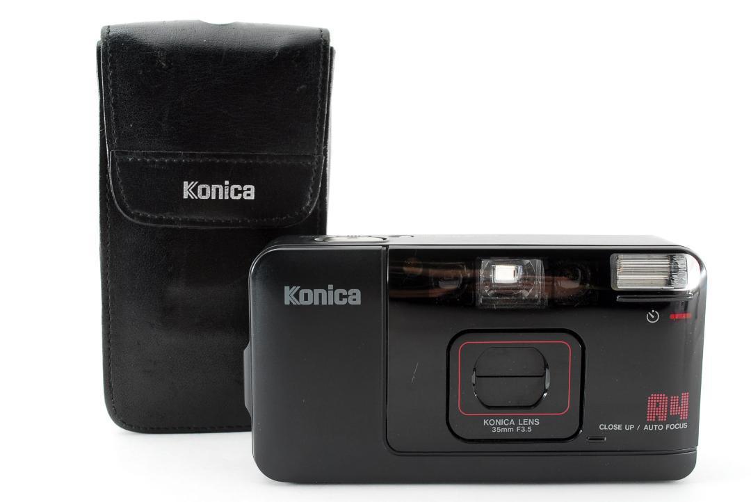 【大人気】 Konica コニカ A4 コンパクト フィルムカメラ