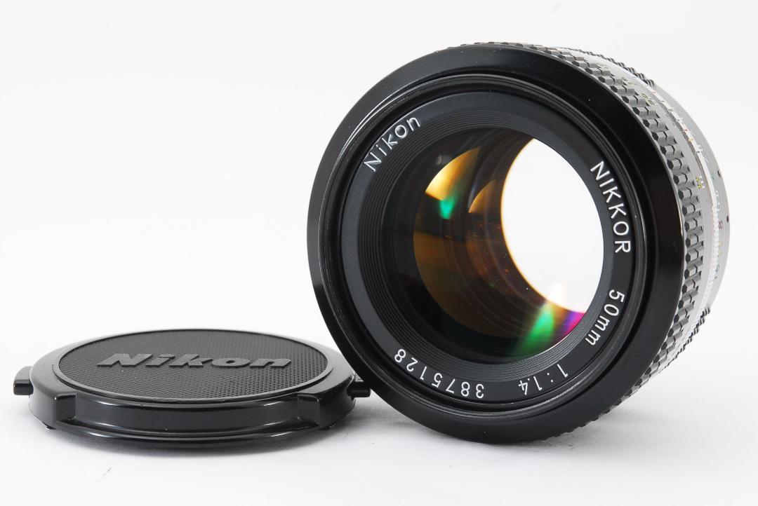 Nikon ニコン Nikkor 50mm F1.4 レンズ フィルムカメラ