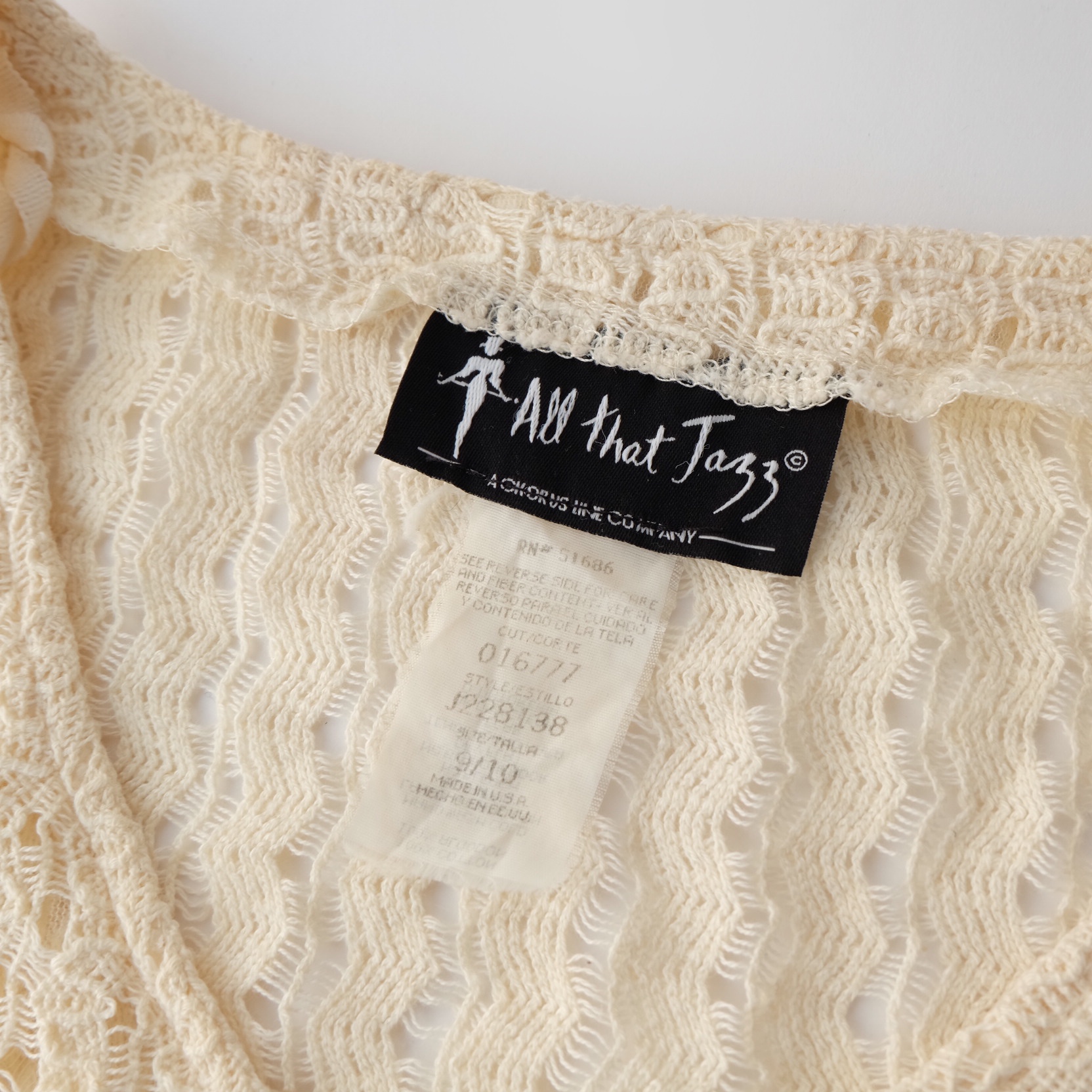 Made in USA knitted crop top cardigan