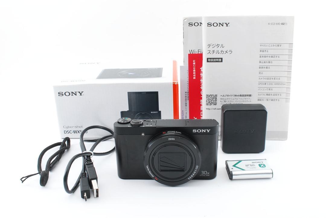 【箱付き】 SONY ソニー DSC-WX500 コンパクト デジタルカメラ