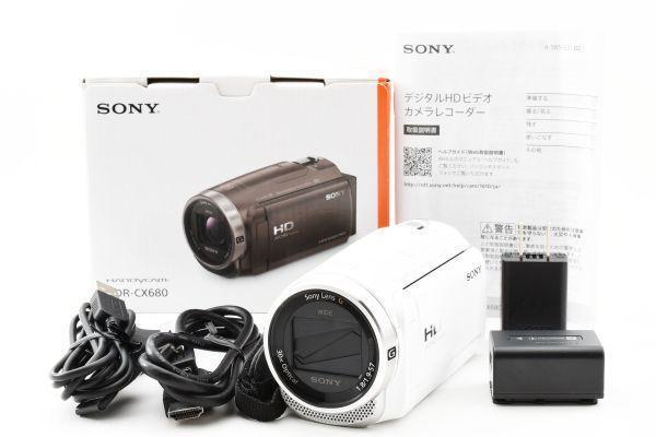 【極上美品】 SONY ソニー HDR-CX680 デジタルビデオカメラ