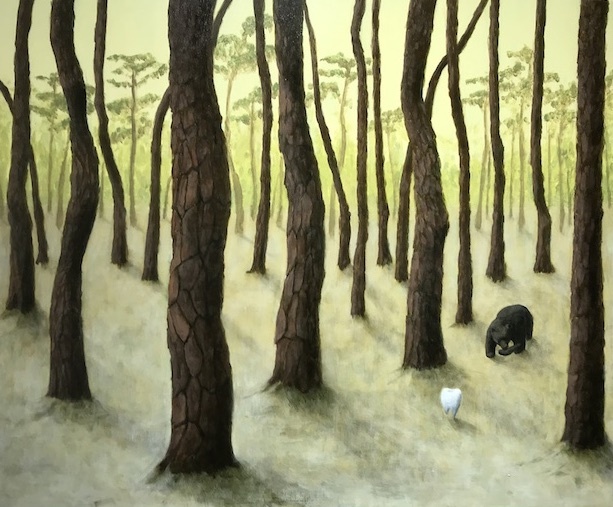 Yuko Mawatari     Friday　  Original Art   Oil painting 