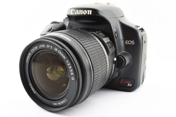 【動作好調】Canon EOS Kiss X2 レンズキット デジタル一眼カメラ