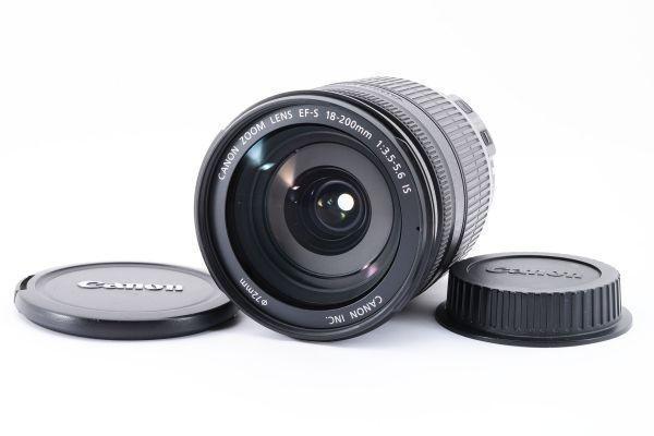 Canon EF-S 18-200mm 3.5-5.6 IS レンズ カメラ