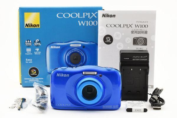 Nikon ニコン COOLPIX W100 コンパクト デジタルカメラ