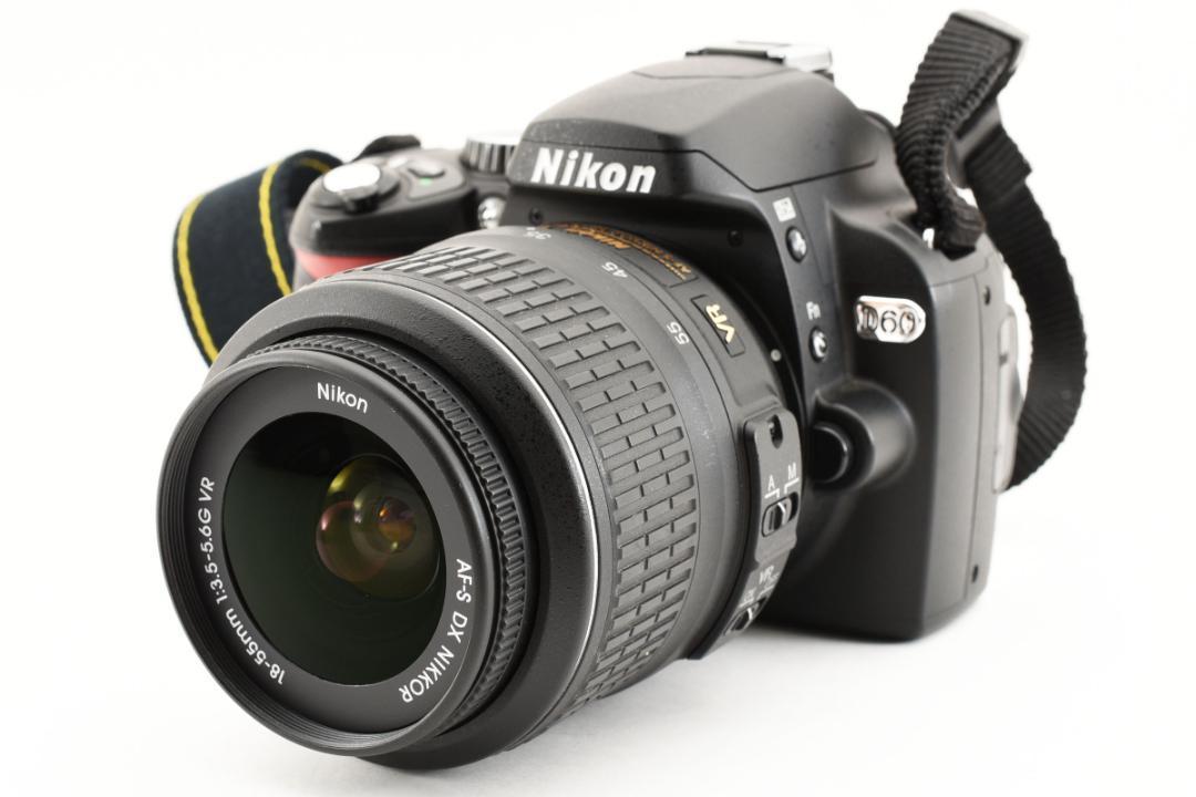 【大人気】 Nikon ニコン D60 レンズキット デジタル一眼カメラ