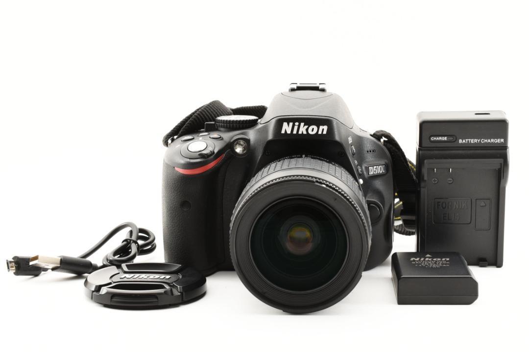 【大人気】 NIKON ニコン D5100 レンズセット デジタル一眼カメラ