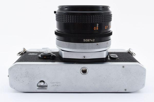 【動作好調】 Canon キヤノン FTb 50mm 1.8 フィルムカメラ