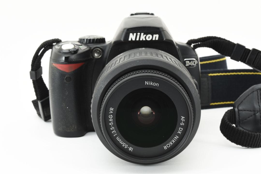 【動作好調】 Nikon ニコン D40 レンズキット デジタル一眼カメラ