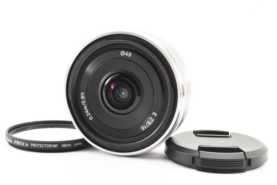 【美品】 SONY ソニー E 16mm F2.8 レンズ ミラーレス一眼カメラ