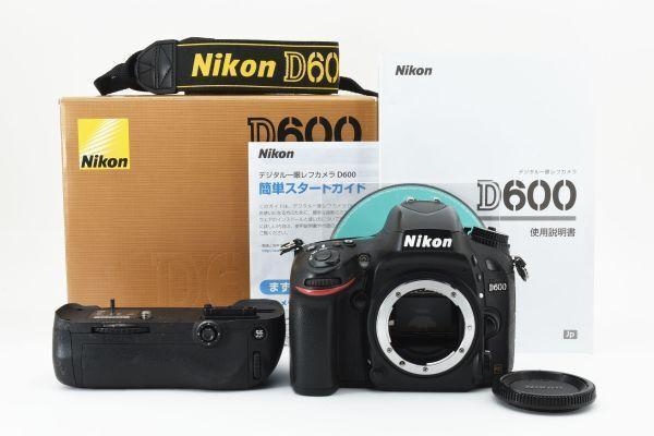 【希少・箱付き】 Nikon ニコン D600 ボディ デジタル一眼カメラ