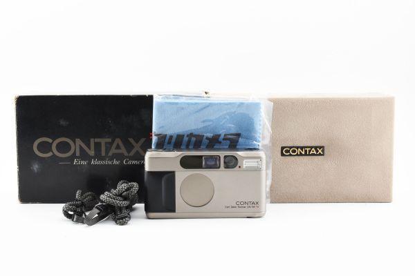 【箱付き】 Contax コンタックス T2 コンパクト フィルムカメラ