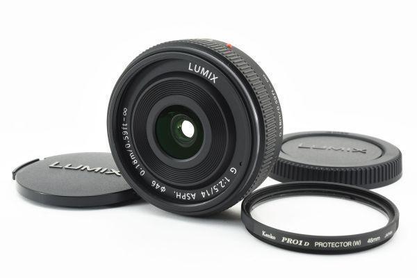 【美品】 Lumix G 14mm F2.5 レンズ ミラーレス一眼 カメラ