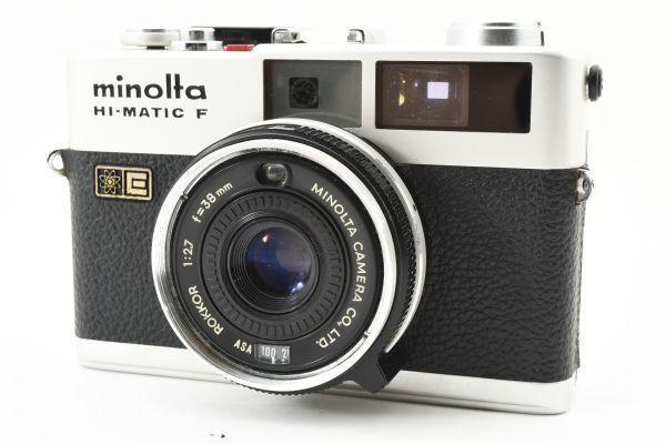 Minolta ミノルタ HI-MATIC F コンパクト フィルムカメラ