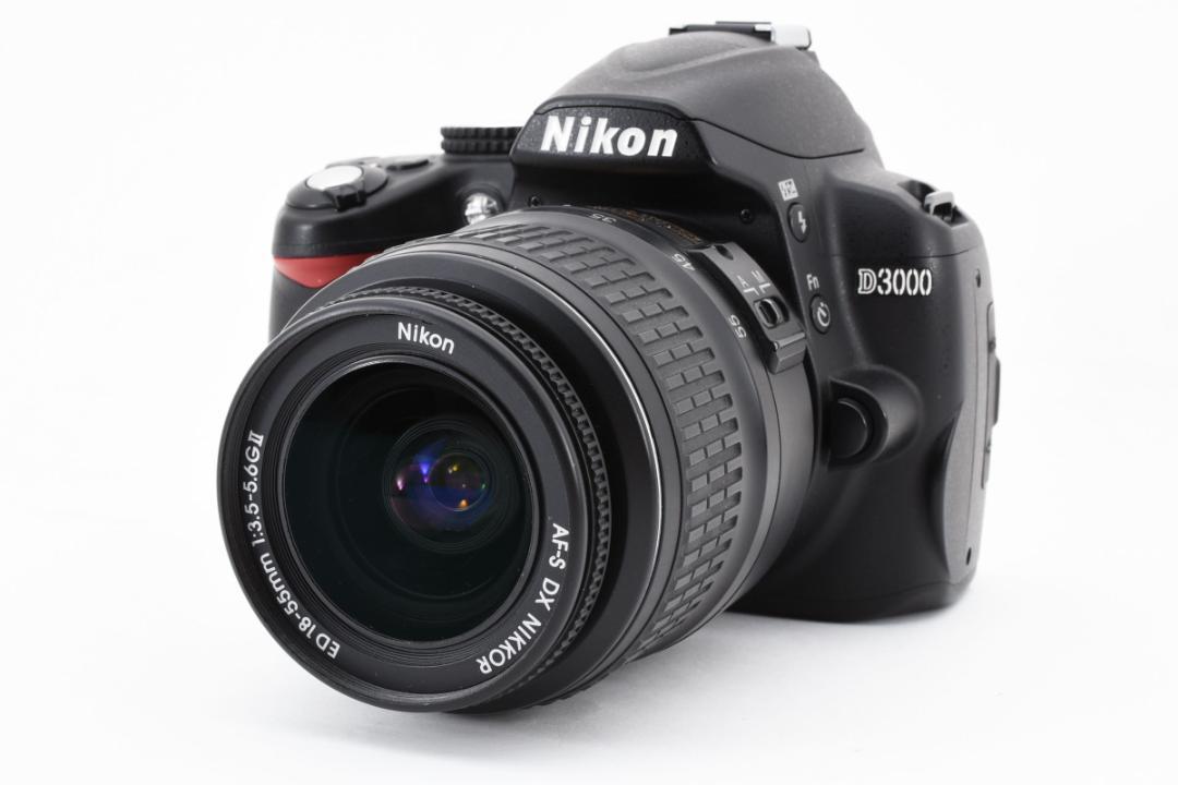 【大人気】 Nikon ニコン D3000 レンズキット デジタル一眼カメラ