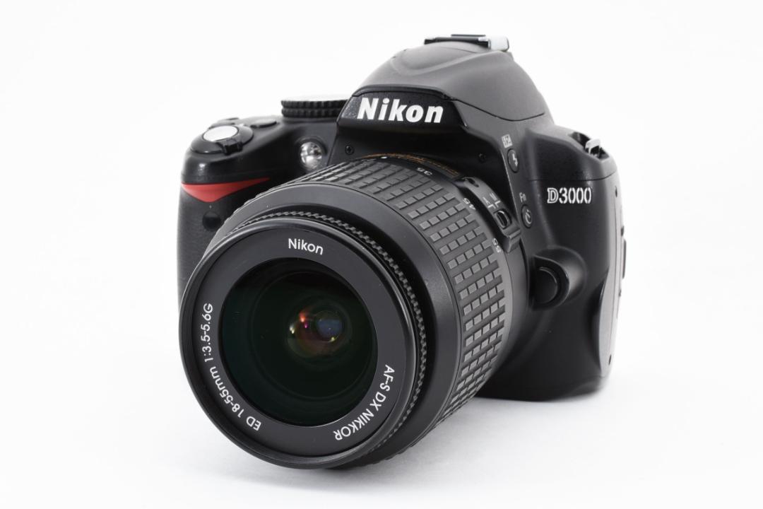 【大人気】 Nikon ニコン D3000 レンズキット デジタル一眼カメラ