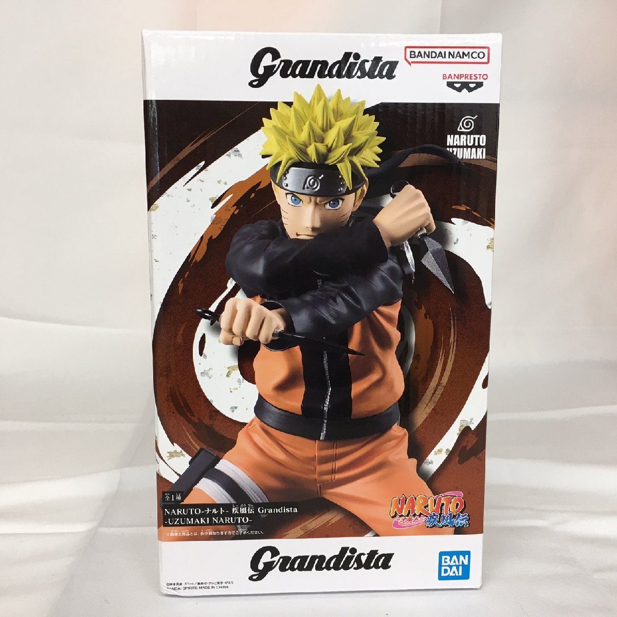 【未使用品】BANDAI(バンダイ) NARUTO -ナルト- 疾風伝 Grandista -うずまきナルト- フィギュア（管理番号：063111）