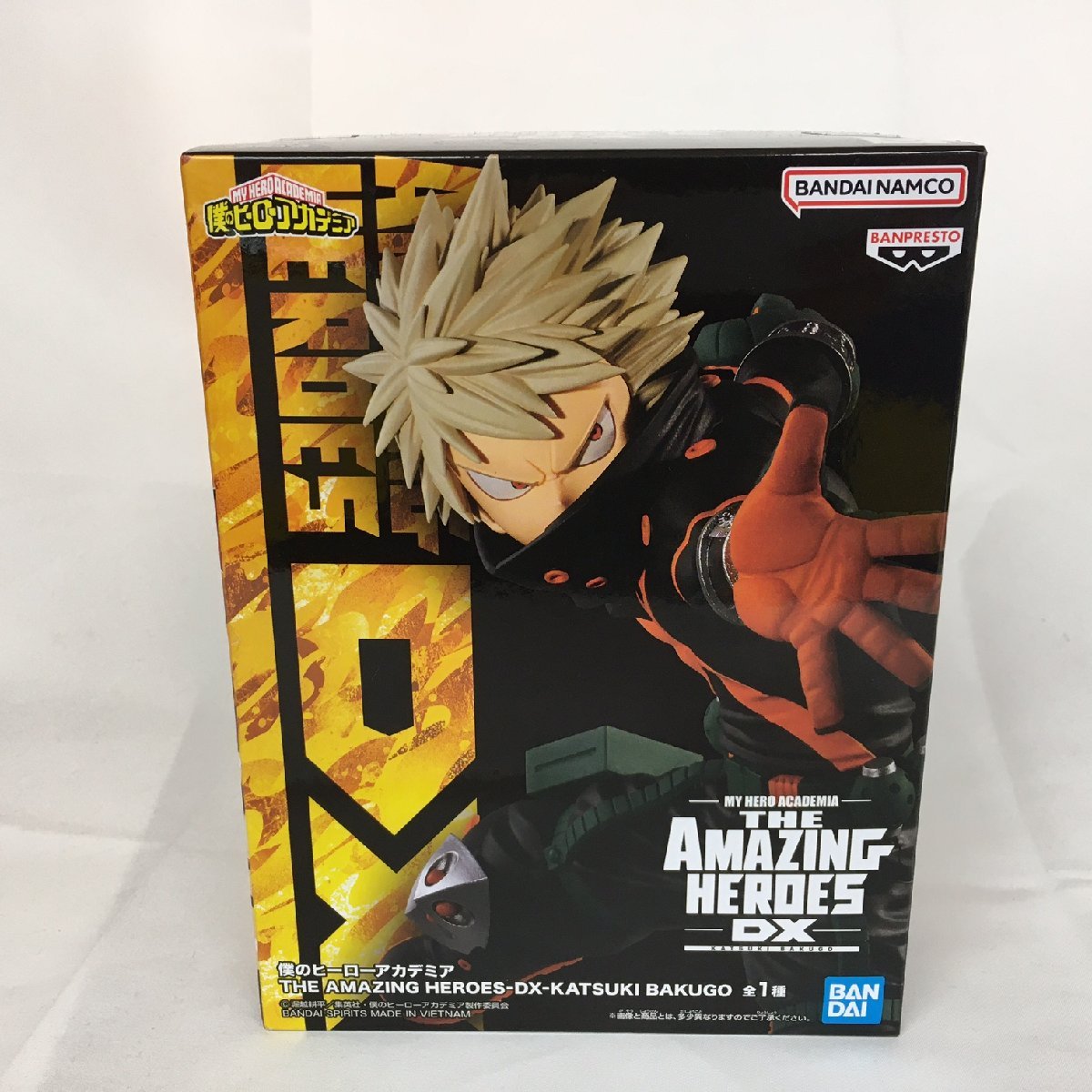 【未使用品】BANDAI（バンダイ）僕のヒーローアカデミア　THE AMAZING HEROES　DX爆豪勝己　フィギュア（管理番号：063111)