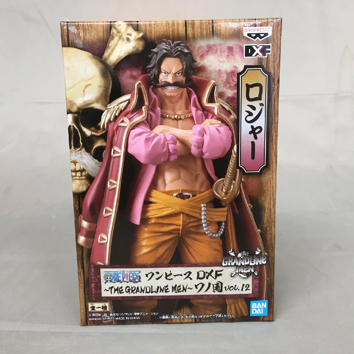 【未使用品】BANPRESTO(バンプレスト) ワンピース DXF ～THE GRANDLINE MEN～ ワノ国 vol.12 ゴール・D・ロジャー フィギュア（063111)