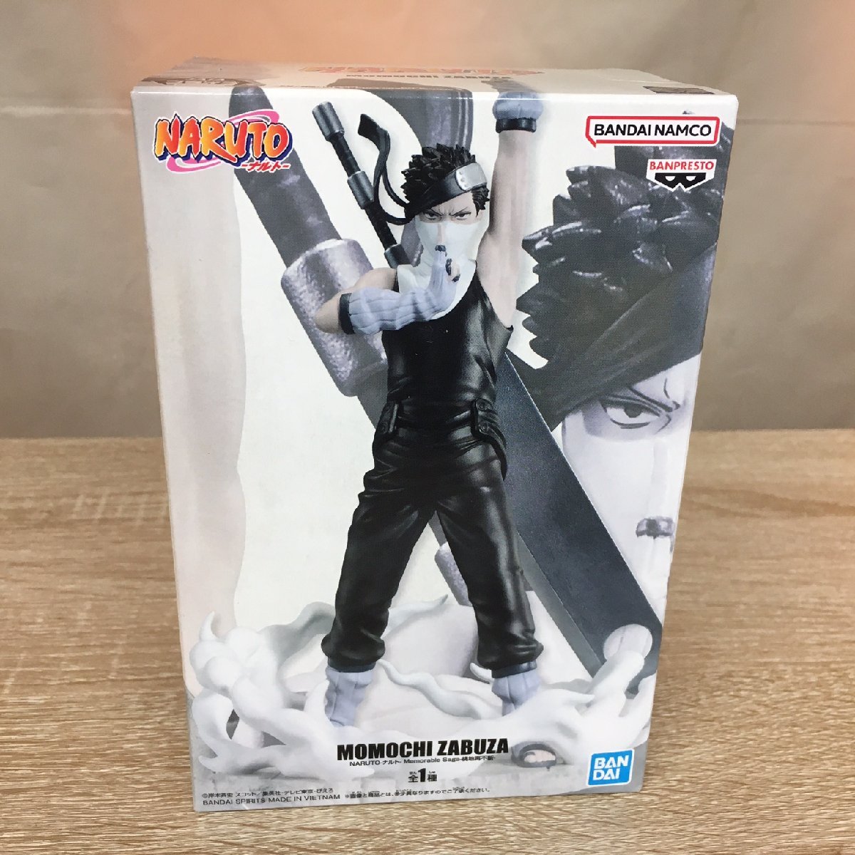 【未使用品】BANDAI(バンダイ) NARUTO -ナルト- Memorable Saga 桃地再不斬 フィギュア（管理番号：063111）