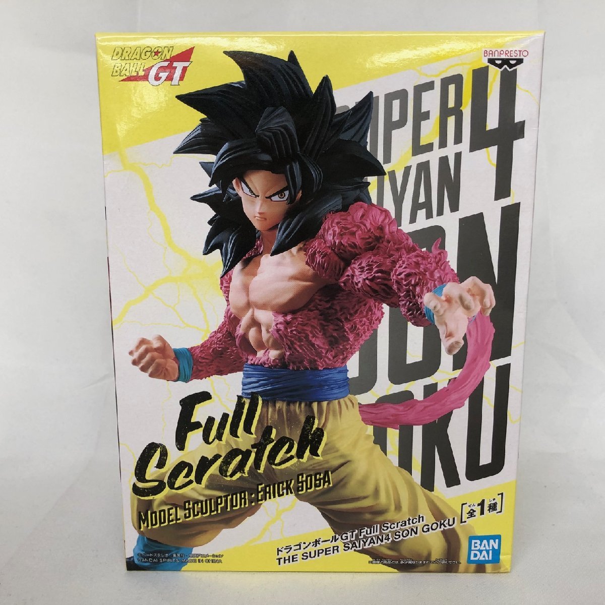 【未使用品】BANDAI(バンダイ) ドラゴンボール GT Full Scratch THE SUPER SAIYAN4 SON GOKU 全1種 (管理番号:063111)