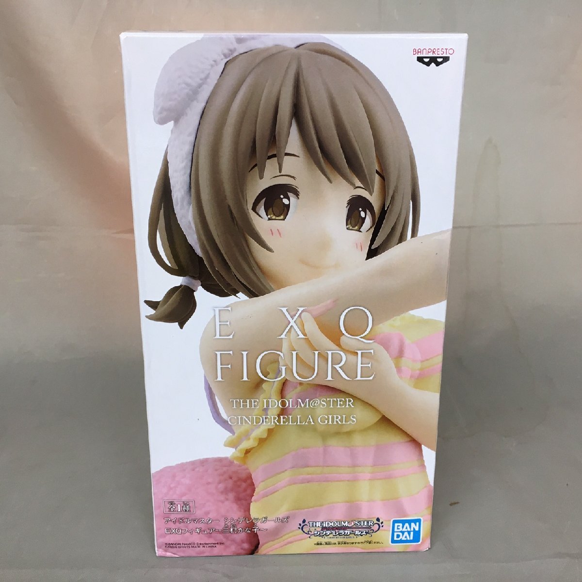 【未使用品】BANDAI(バンダイ) アイドルマスター　シンデレラガールズ　EXQフィギュア　三村かな子（管理番号：063111）