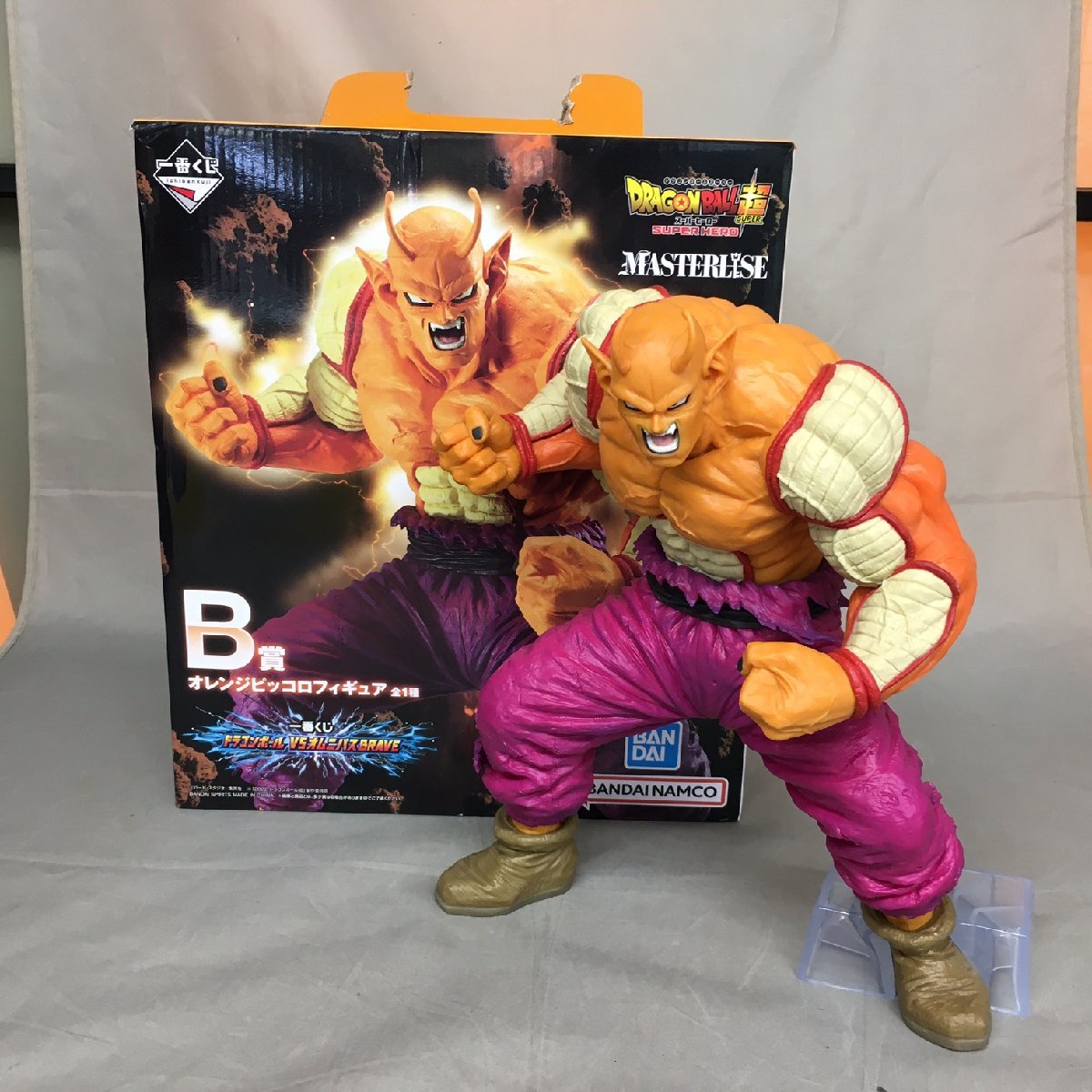 【中古品B】BANDAI(バンダイ) 一番くじ ドラゴンボールVSオムニバスBRAVE　B賞 オレンジピッコロフィギュア ※箱破れあり (063111）