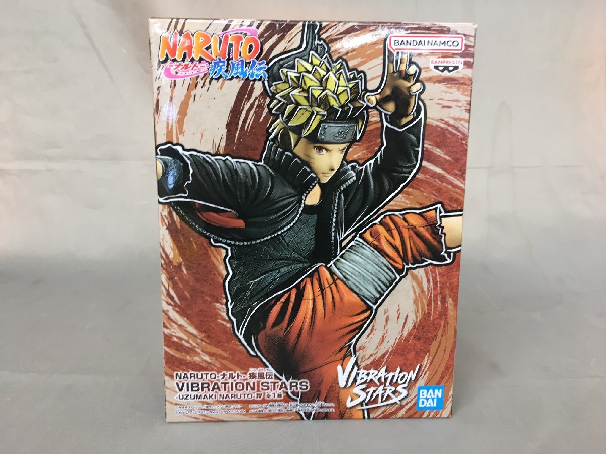 【開封・未使用品】BANPRESTO(バンプレスト) NARUTO -ナルト- 疾風伝  VIBRATION STARS うずまきナルト-Ⅳ フィギュア（管理番号：063111）