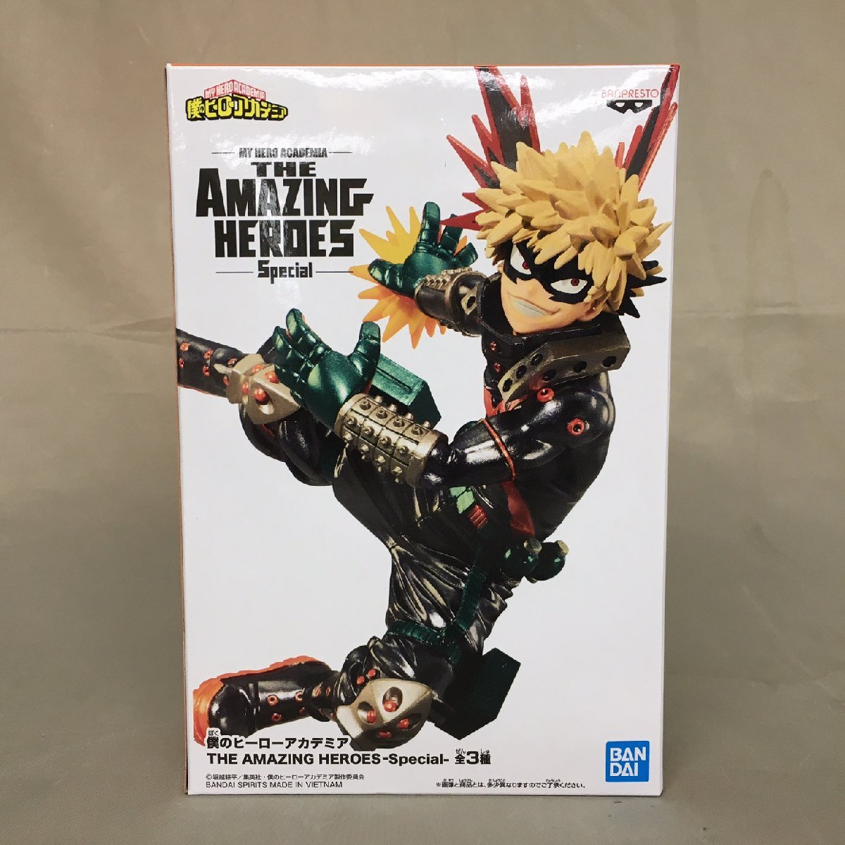 【未使用品】BANDAI(バンダイ) 僕のヒーローアカデミア THE AMAZING HEROES Special　爆豪勝己 (管理番号：063111)