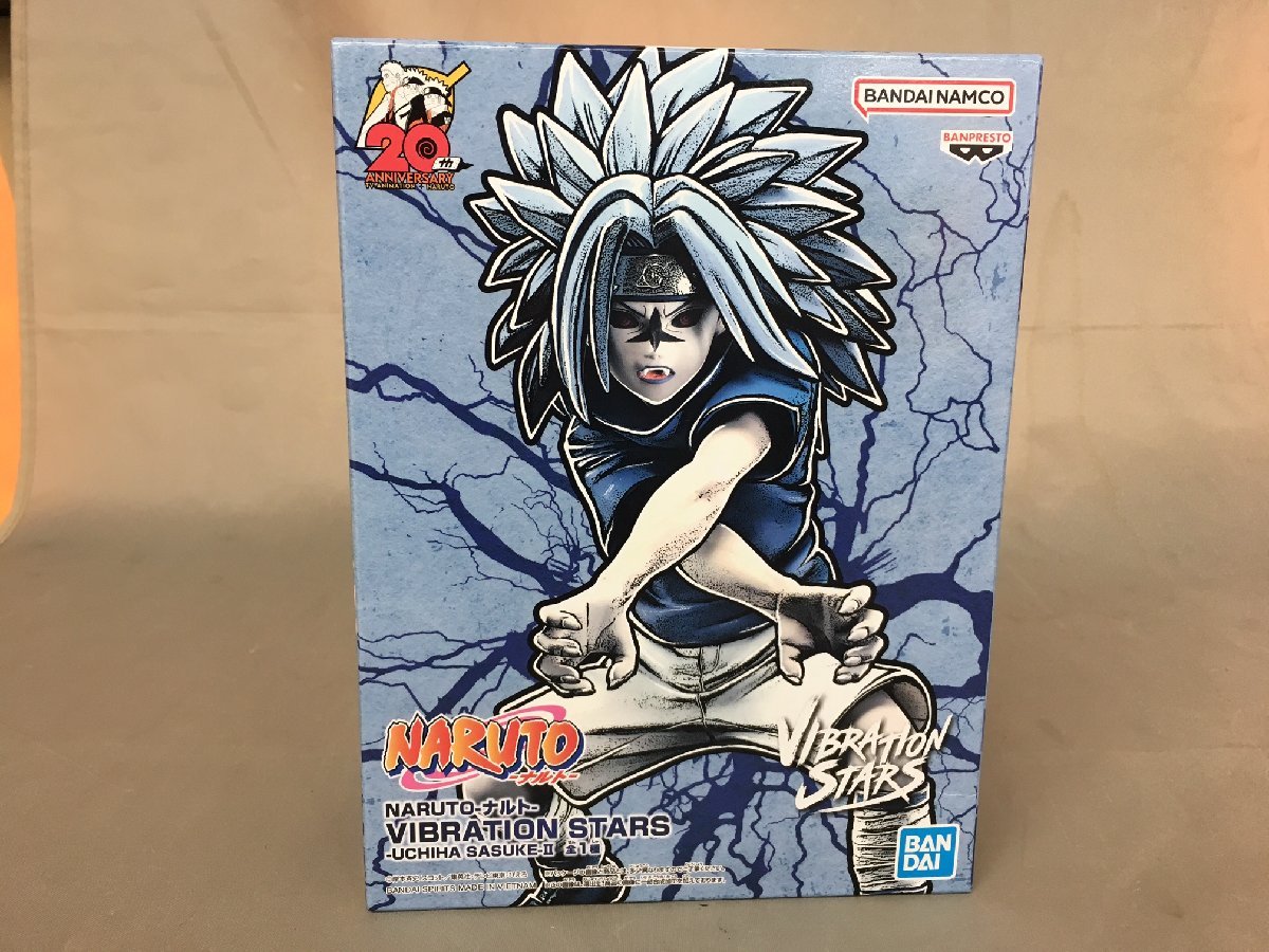 【未使用品】BANPRESTO(バンプレスト) NARUTO -ナルト- VIBRATION STARS  うちはサスケ-Ⅱ フィギュア（管理番号：063111）