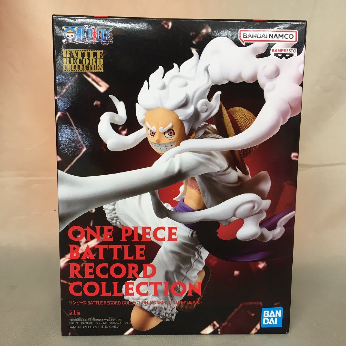 【未使用品】BANDAI(バンダイ) ワンピース BATTLE RECORD COLLECTION モンキー・D・ルフィ ギア5 [3]（管理番号：063111）