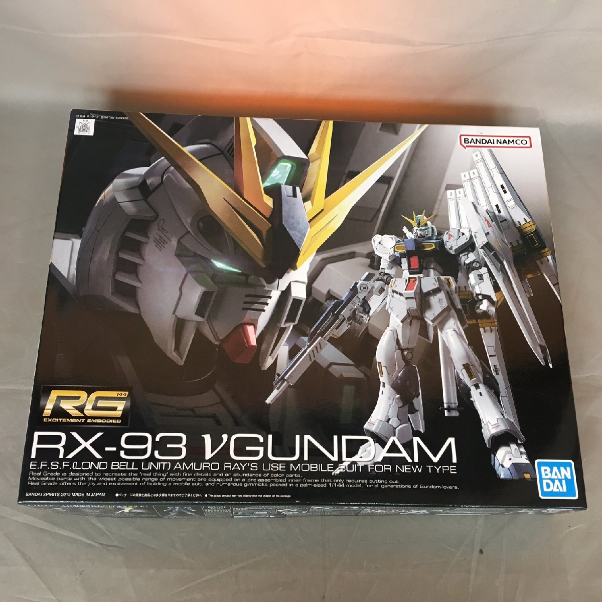 【未使用品】BANDAI(バンダイ) RG 1/144 RX-93 νガンダム (管理番号：063111）