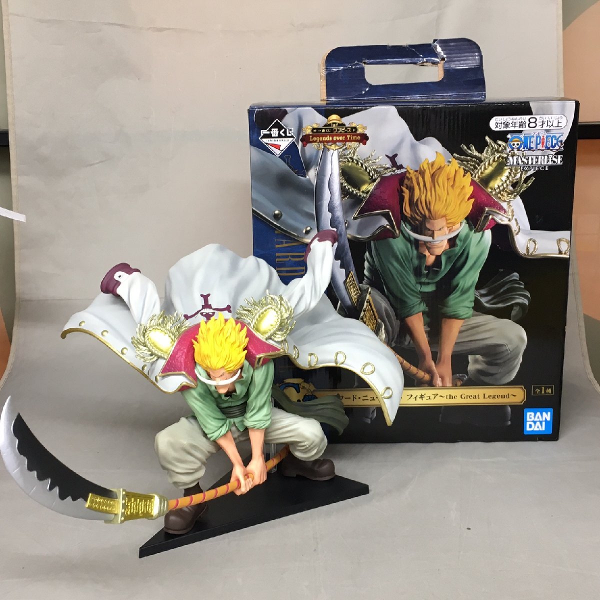 【中古品B】BANDAI(バンダイ) 一番くじ ワンピース Legends over Time C賞 エドワード・ニューゲート MASTERLISE (管理番号：063111）