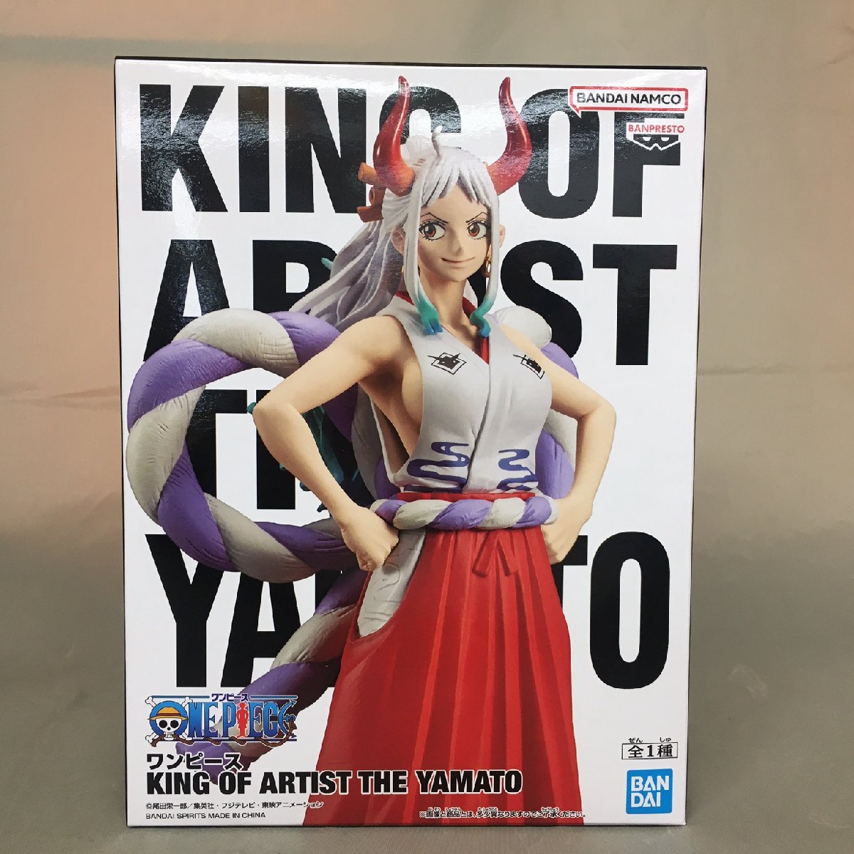 【未使用品】BANDAI(バンダイ) ワンピース　ヤマト　フィギュア　KING OF ARTIST THE YAMATO　(管理番号：063111)