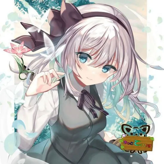 東方projectステッカー「魂魄妖夢2」　-きっどているず-