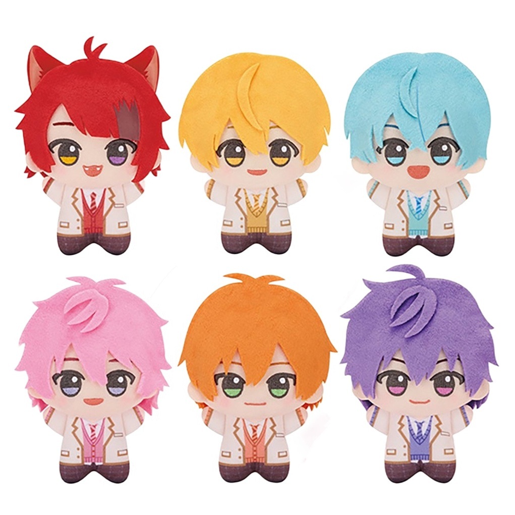 すとぷり ちびぐるみ 制服ver. 全6種セット ころん さとみ ななもり。 るぅと ジェル 莉犬