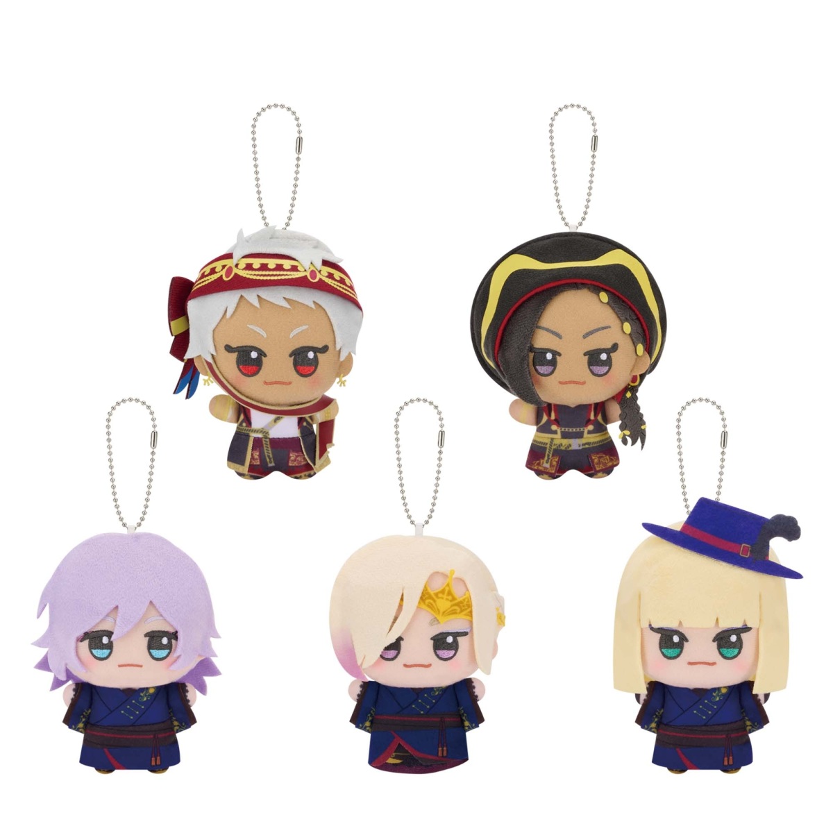 ツイステ ディズニーツイステッドワンダーランド ちびぐるみ 寮服ver. vol.3 全5種セット カリム ジャミル ヴィル エペル ルーク