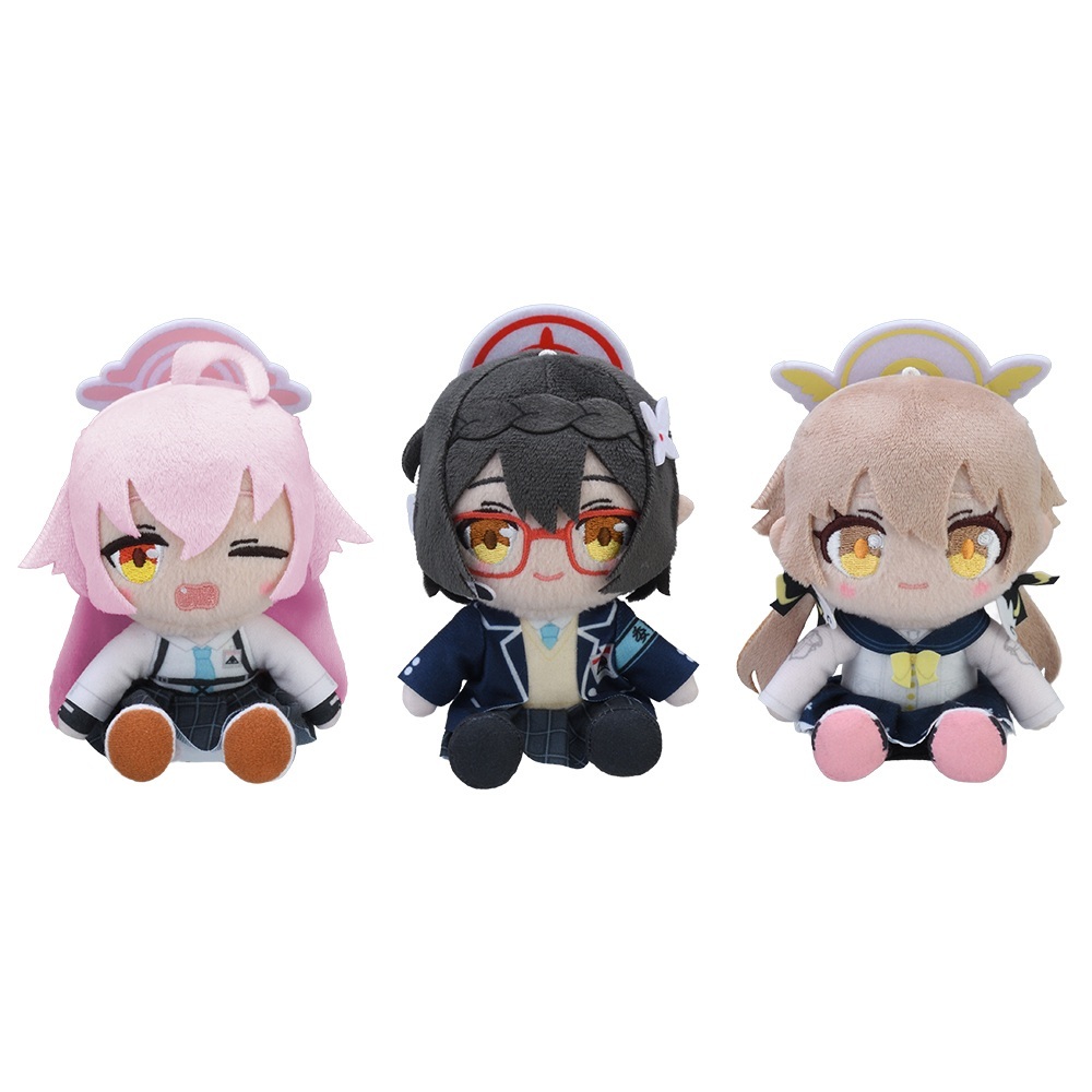 ブルーアーカイブ Blue Archive ミニぬいぐるみ vol.2 全3種セット ホシノ アヤネ ヒフミ